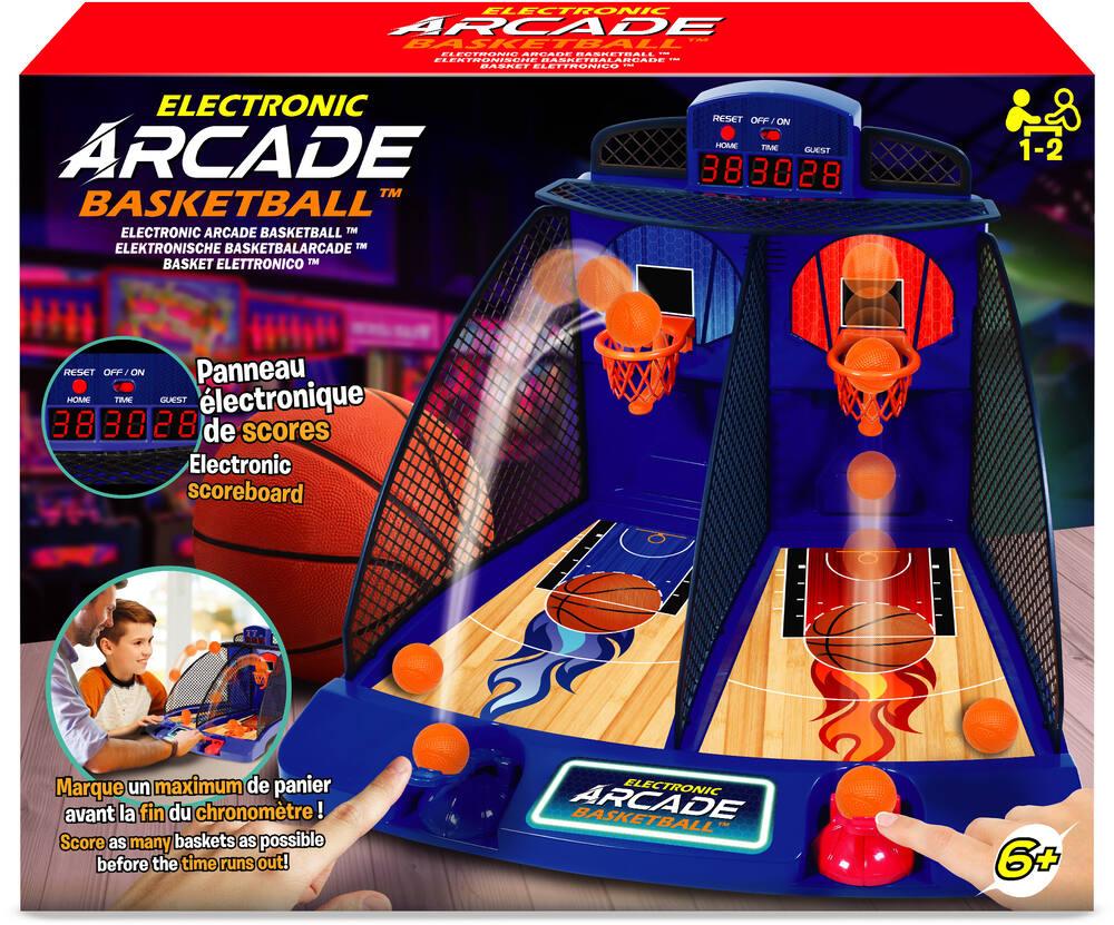 JETEHO Jeu D'arcade De Basketball Réglable En Hauteur Avec 8 Modes De Jeu Sons Darcade 4 Balles Pompe A Air Et Affichage A Del Pour Tous Les Joueurs Jteh1351 JETEHO Jeu D'arcade De Basketball Réglable En Hauteur Avec 8 Modes De Jeu Sons Darcade 4 Balles Pompe A Air Et Affichage A Del Pour Tous Les Joueurs Jteh1351