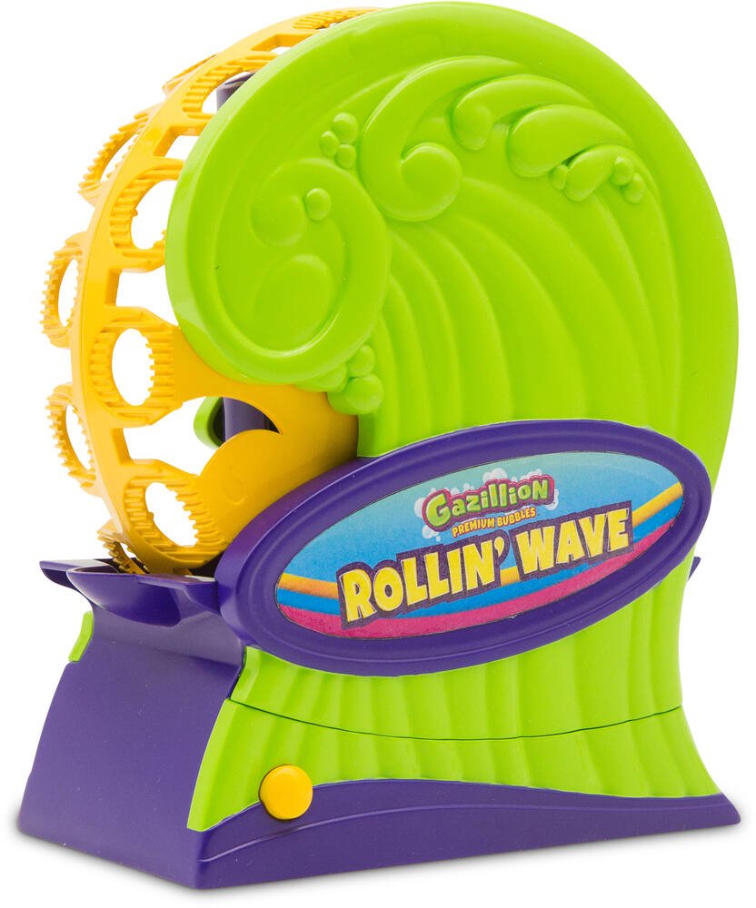 Gazillon - pack machine a bulles rollin wave et 1 l de solution, jeux  exterieurs et sports