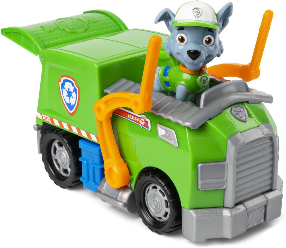 Camion et figurine Rocky big truck pups PAW PATROL : la boîte à Prix  Carrefour