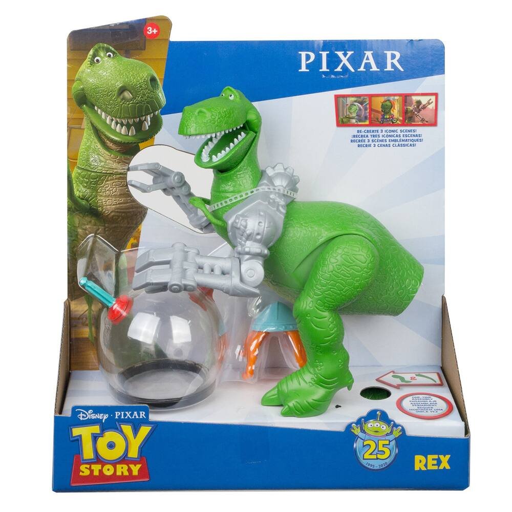 Toy story - figurine rex et accessoires, figurines
