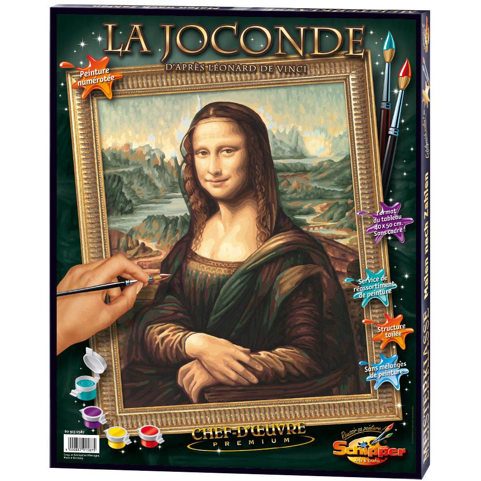 La Joconde Peinture Par Numeros Activites Creatives Et Manuelles Joueclub