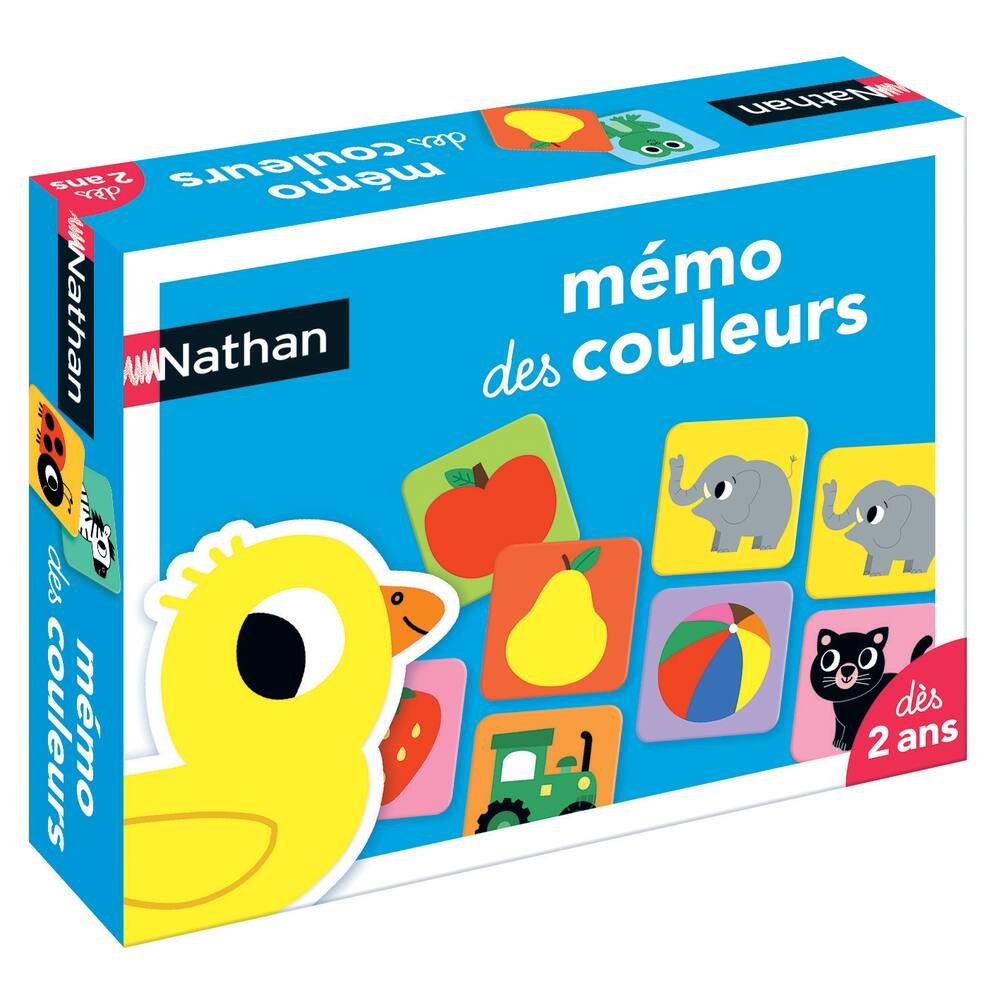 Nathan Nathan - Clic educ Color animé - Jeu d'apprentissage des couleurs  avec effets d'optiques dès 2 ans : : Jeux et Jouets