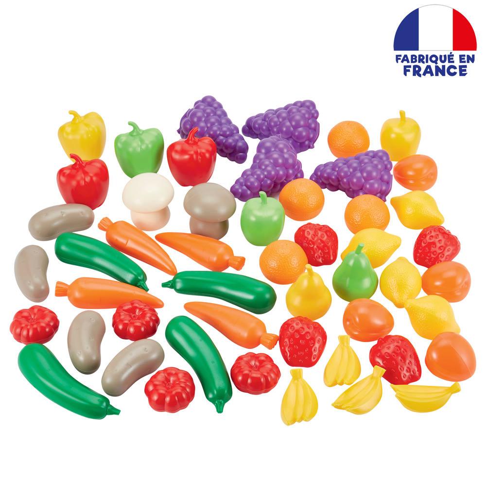 fruits et légumes en plastique pour dinette