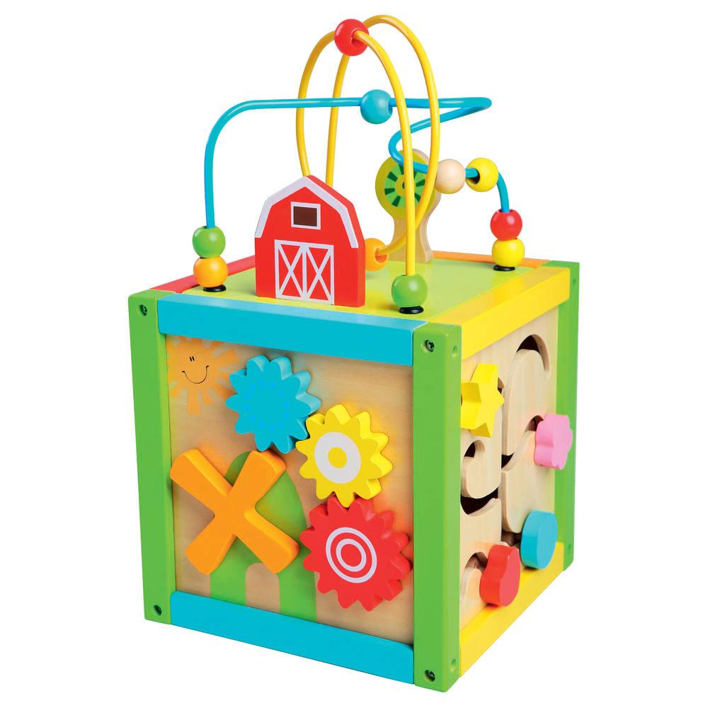 Cube D Activites Jouets 1er Age Joueclub