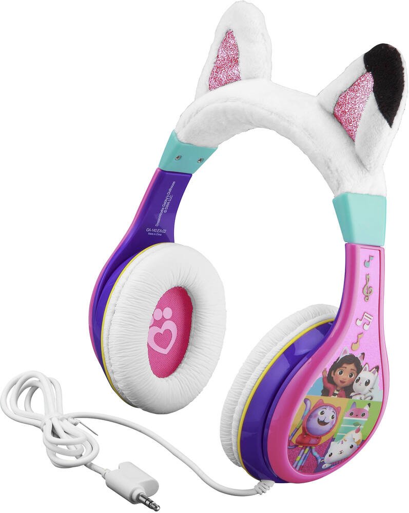 Casque d'écoute Bluetooth pour enfants Gabby's Dollhouse de KIDdesigns -  Multicolore