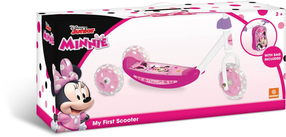 Disney minie - trottinette 3 roues, jeux exterieurs et sports