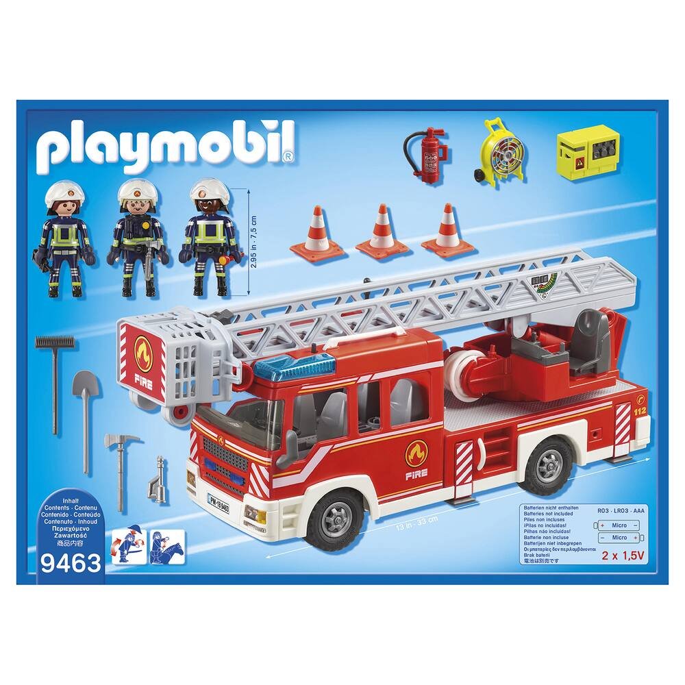 Promo Playmobil 71194 pick up et pompier chez JouéClub
