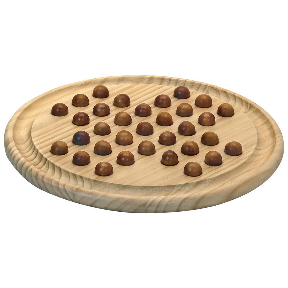 Solitaire en bois jouet club clearance