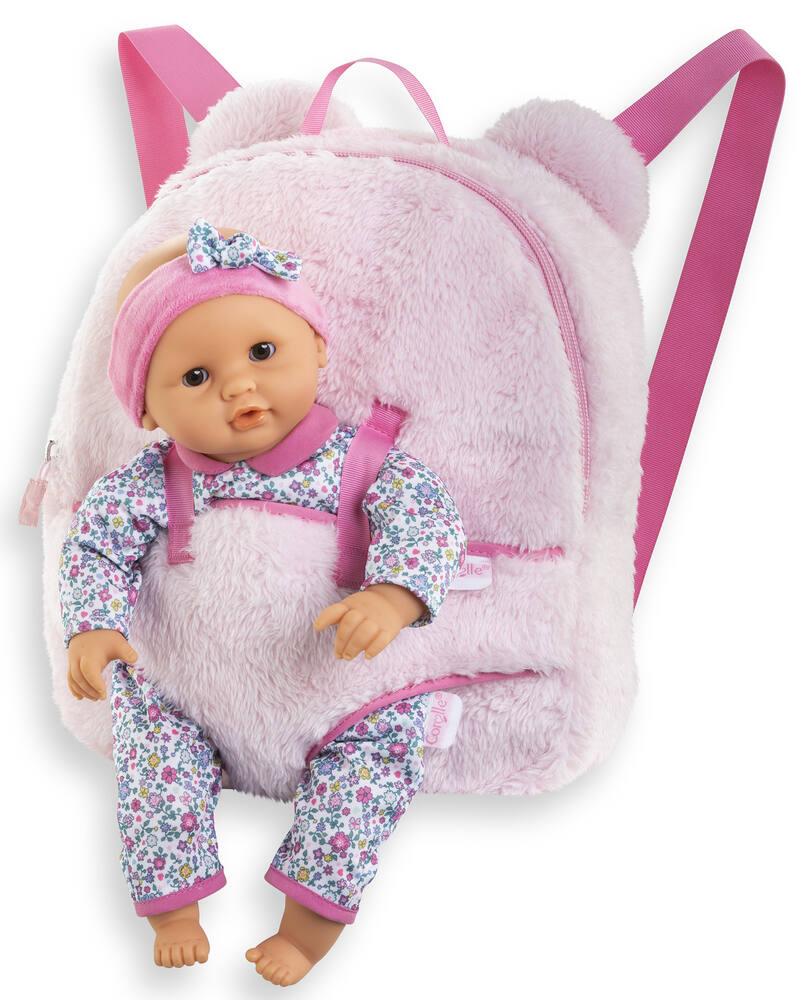 Kit D'accessoires Pour Poupée Tacobear – Sac à Dos, Biberon, Pot, Couche Et Plus – Pour Poupées De 36 Cm, Dès 2 Ans
