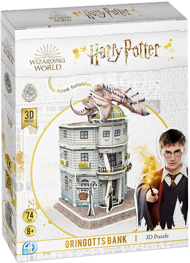 Harry potter - puzzle 3d - la banque de gringotts™, puzzle