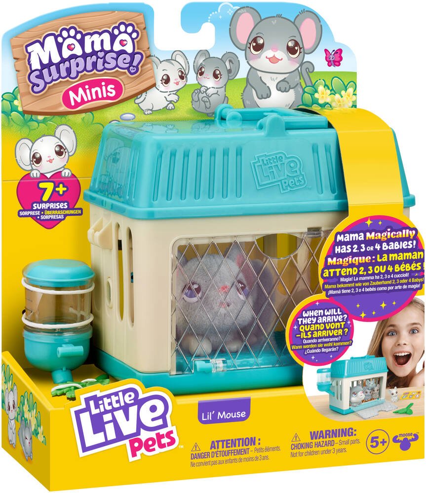 Peluches P'tites Souris Mama Surprise - Little Live Pets - Moose Toys -  Cdiscount Jeux - Jouets