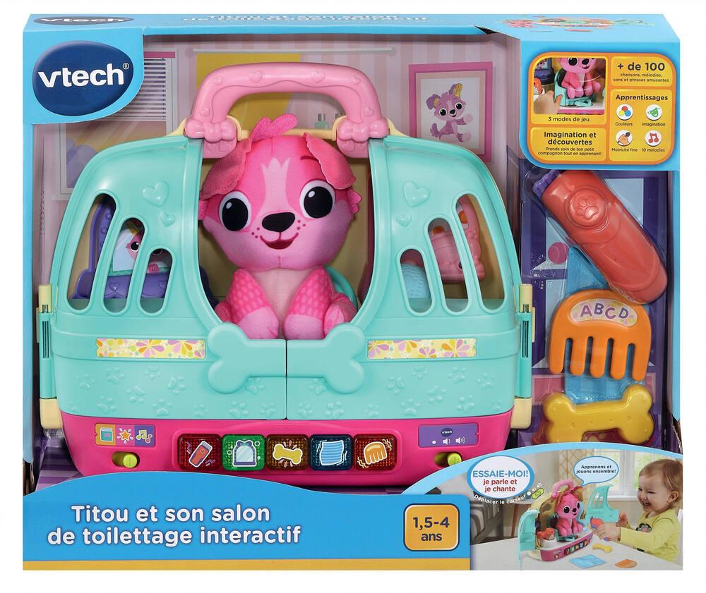 vtech titou et son salon de toilettage interactif