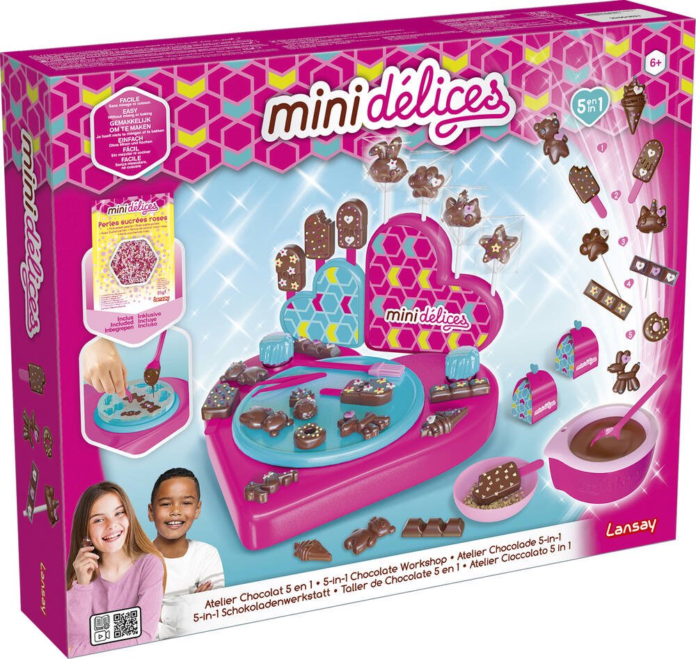 Mini-delices atelier chocolat 5 en 1