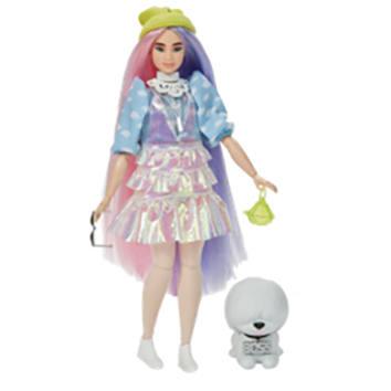 Poupee barbie extra bonnet vert | poupees | jouéclub