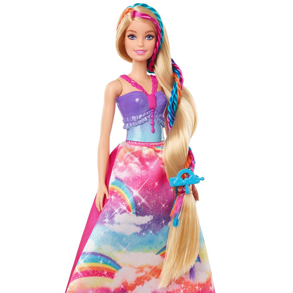Promo Barbie Ultra Chevelure à Coiffer - 3 Ans chez JouéClub 