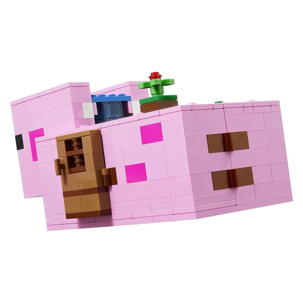 LEGO 21170 Minecraft La Maison Cochon: Jouet de Construction avec Figurines  Alex, Animaux et Creeper, Idéal pour Les Jeunes Aventuriers, Cadeau pour  Garçons et Filles de 8 à 9 Ans : : Jeux et Jouets