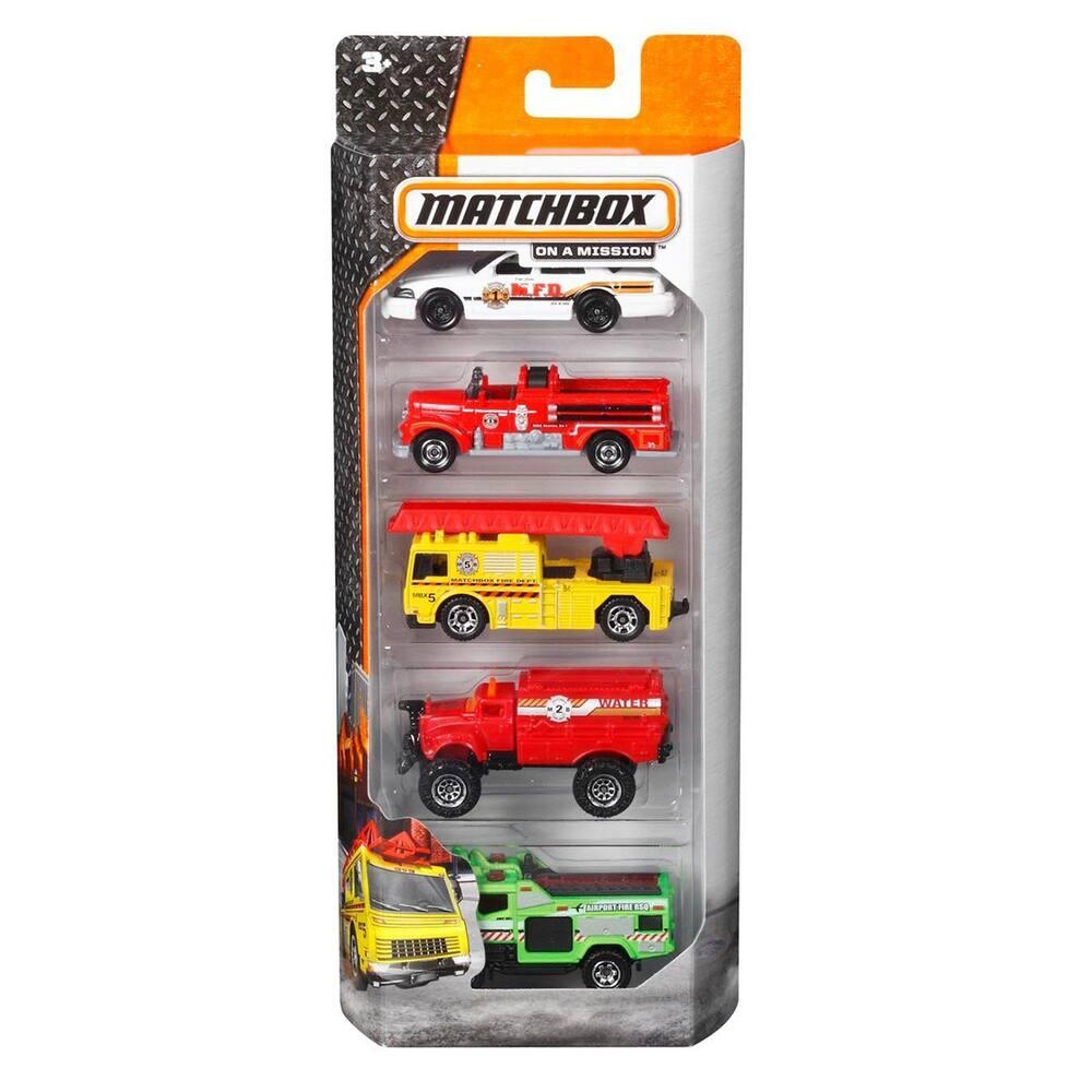 Matchbox fire trucks 5 pack 2025