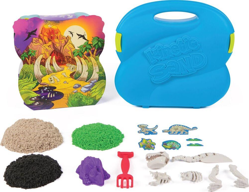 Pâte à modeler Kinetic Sand Coffret Fossiles de Dinosaures - Pâte à modeler - Achat & prix