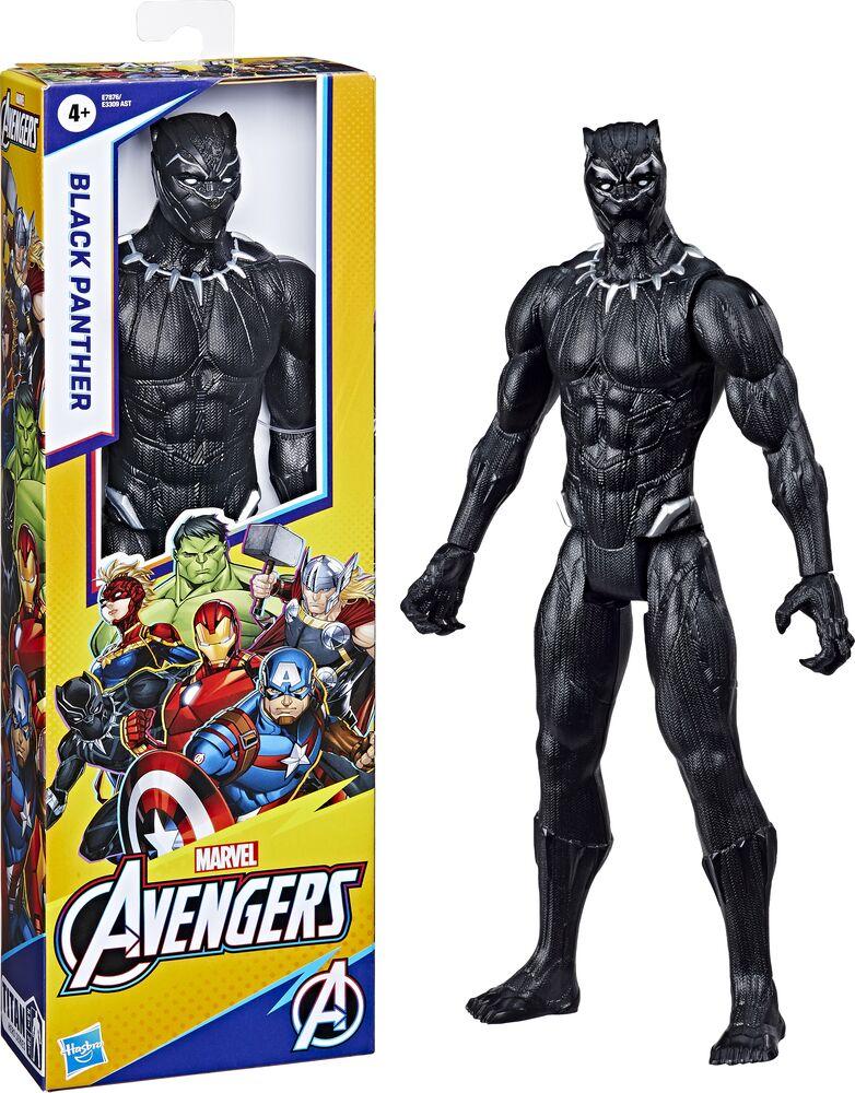 Figurine Black Panther 30cm - Avengers - Sons Et Lumières - Jouet Enfant 4 Ans+