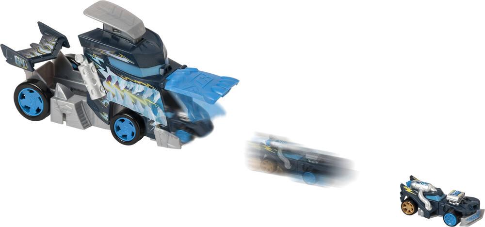T-Racers Mix´N Race – Camion Lanceur De Feu – Véhicule Exclusif Dragon Instinct – Lancement à Gâchette – Compatible Mix´N Race – Dès 4 Ans