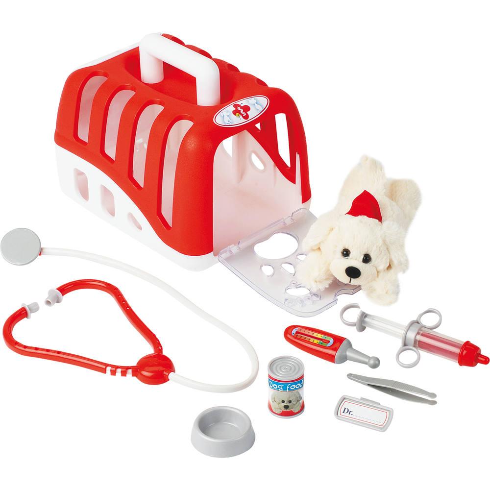 Set Veterinaire Avec Chien Et Accessoires Jeux D Imitation Joueclub