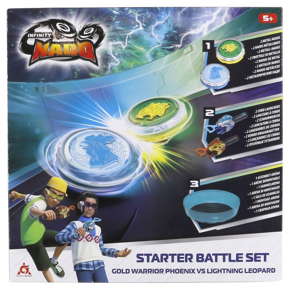 Arène de combat pour toupies - SWAPY - X Battle Arène Set - 6 toupies