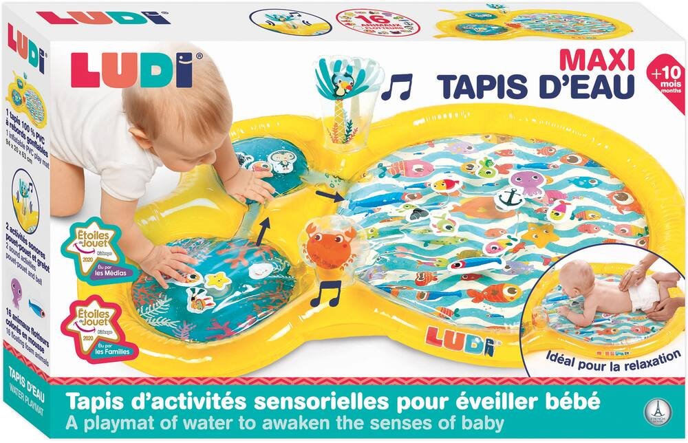 Tapis d'Eau pour Bébé - Jeux et Éveil Aquatique