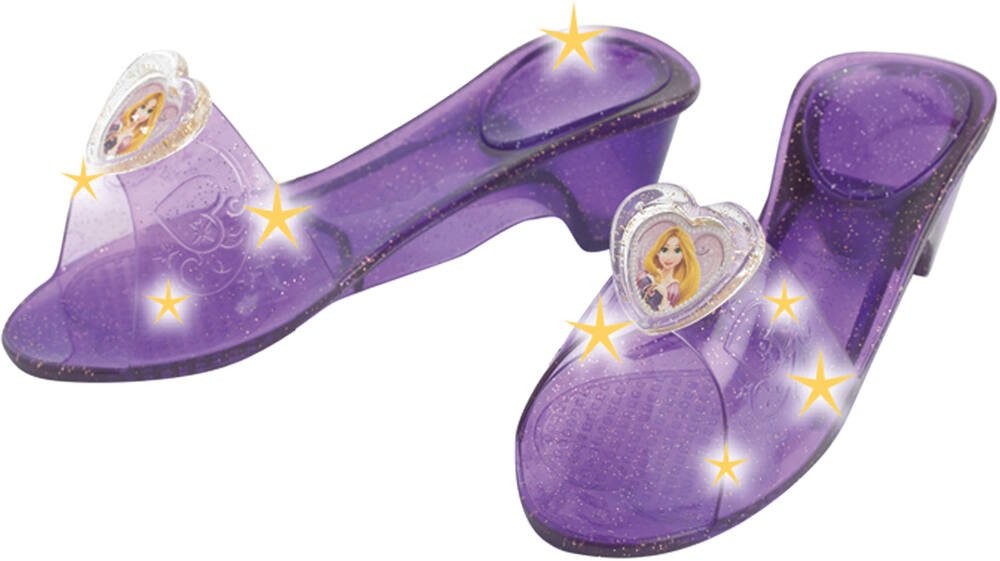 Disney princesse - raiponce - souliers lumineux, fetes et anniversaires