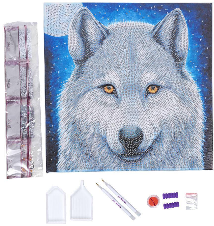 Meecaa Kit De Peinture Diamant Avec Outils, Motif Animal