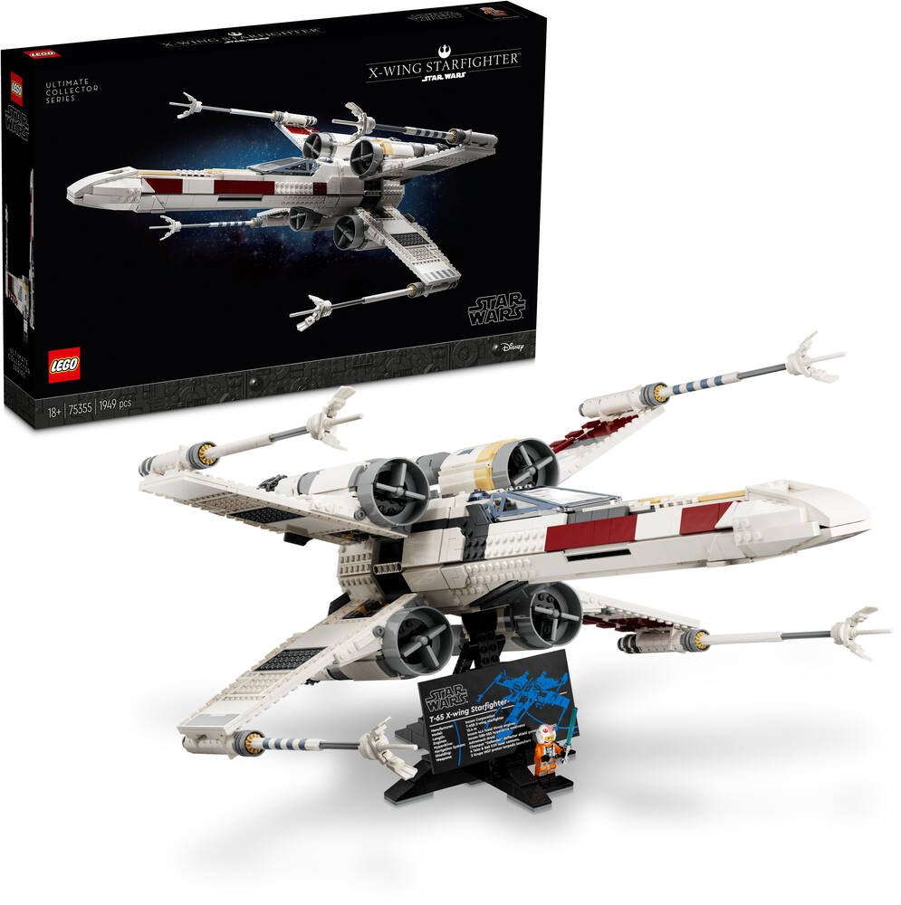 Lego®star wars 75355 - le chasseur x-wing ucs, jeux de constructions &  maquettes