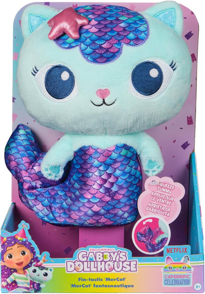 GABBY ET LA MAISON MAGIQUE - PELUCHE A FONCTION MARINE 25 CM GABBY ET LA MAISON MAGIQUE - PELUCHE A FONCTION MARINE 25 CM