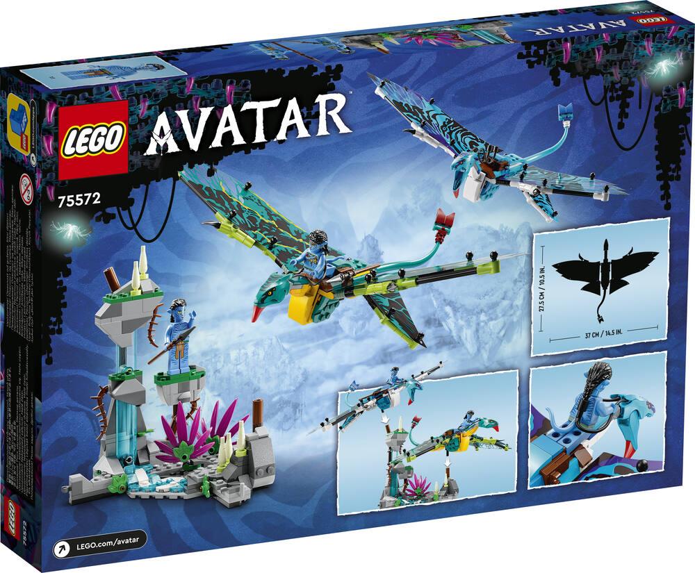 Lego® avatar 75572 - le premier vol en banshee de jake et neytiri | jeux de constructions & maquettes | jouéclub