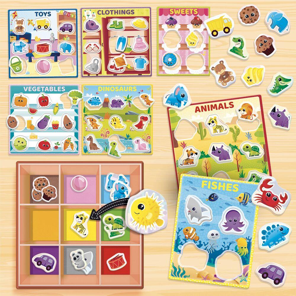 36pcs Jeux Montessori 2 3 4 5 Ans,Jouets éducatifs Assortiment de couleurs pour enfants stock FR