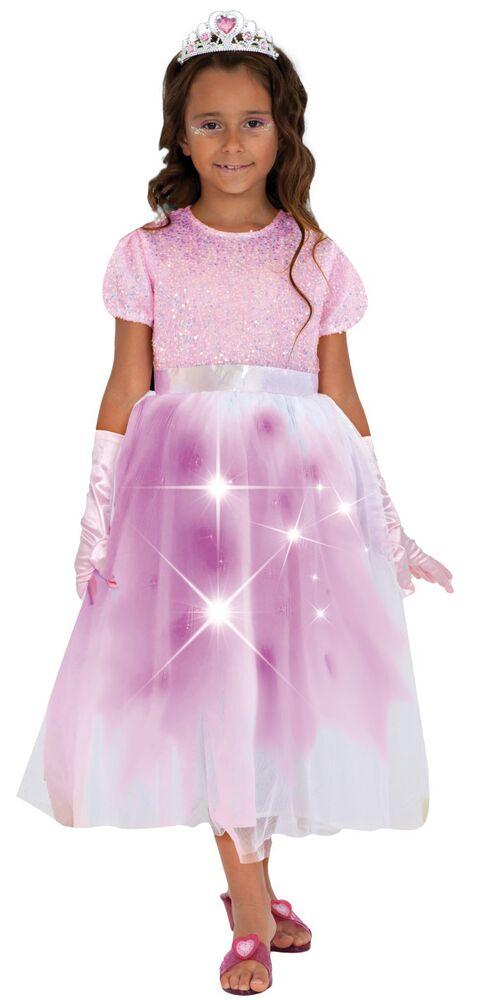 Robe Fille à Paillettes Rose Monsoon - Taille 6 Ans - Neuf Avec étiquettes