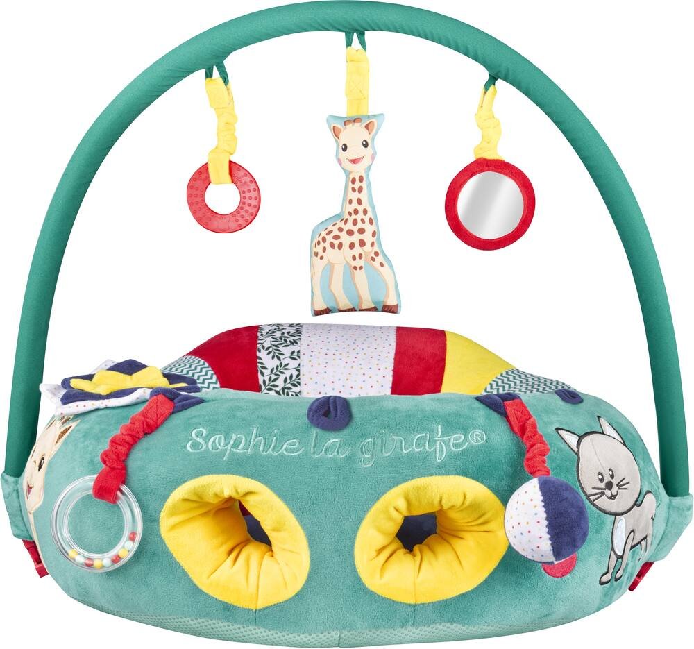 Leidinggevende buitenspiegel Prelude Jouéclub : baby seat and play sophie la girafe