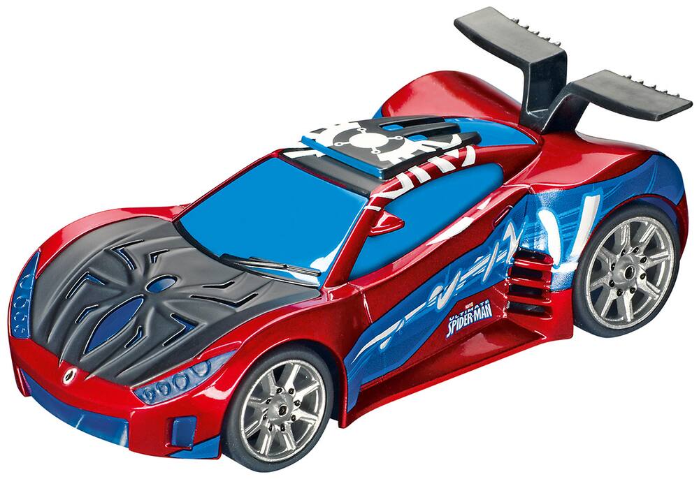 Marvel ultimate spider-man - circuit carrera racing system, vehicules-garages