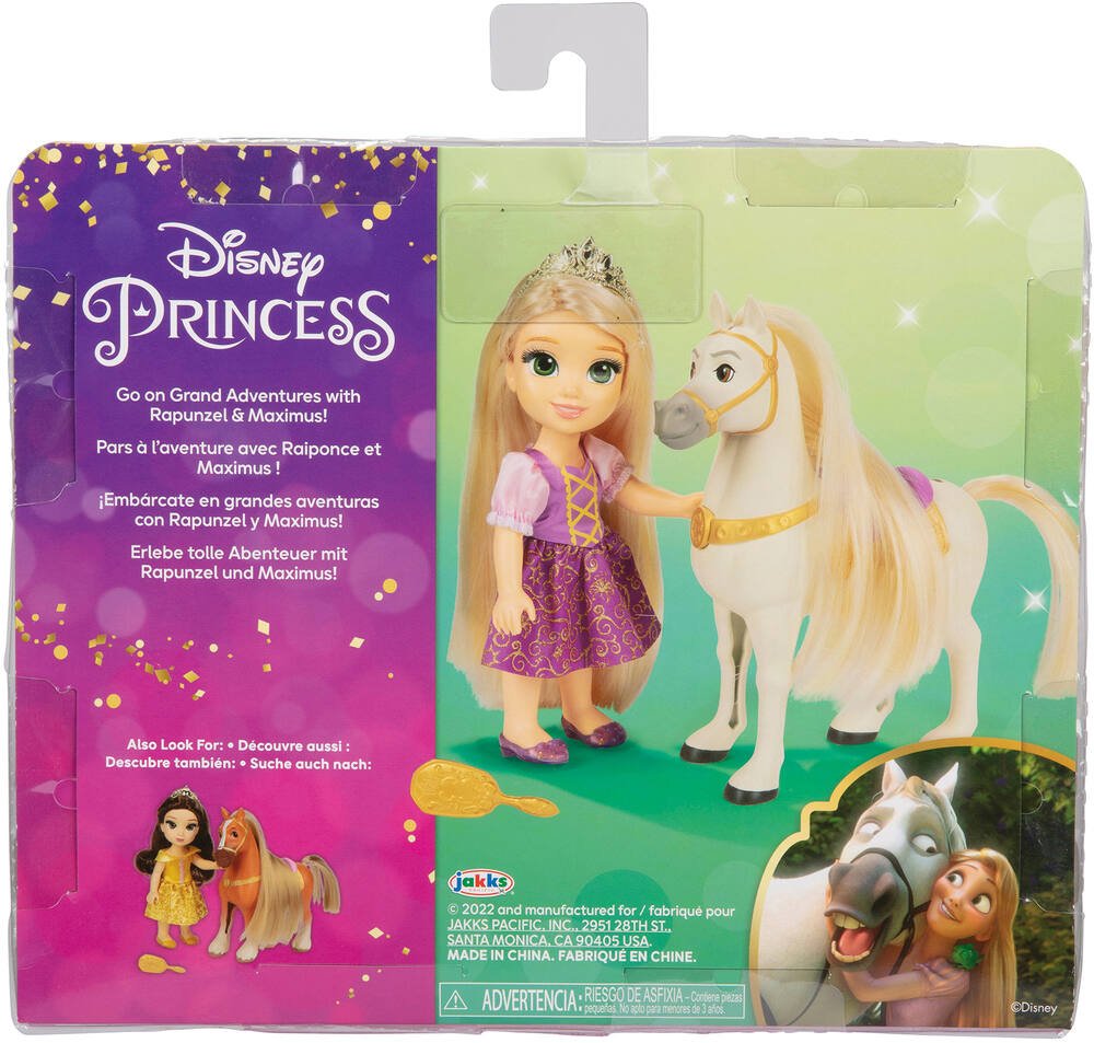 Princesse Disney - Raiponce Et Maximus - Mini Univers - 3 Ans Et + - Zoma