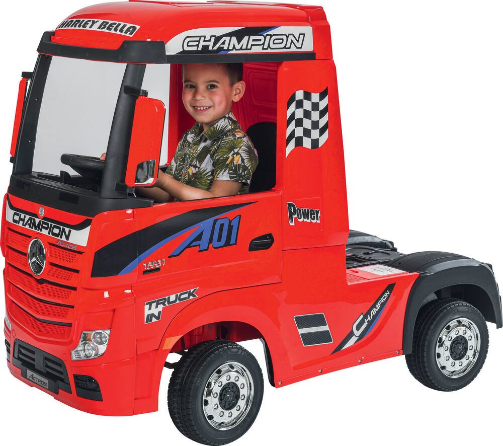 12V Camion Articulé 4 Moteurs et Remorque – Camion Electrique Pour Enfants