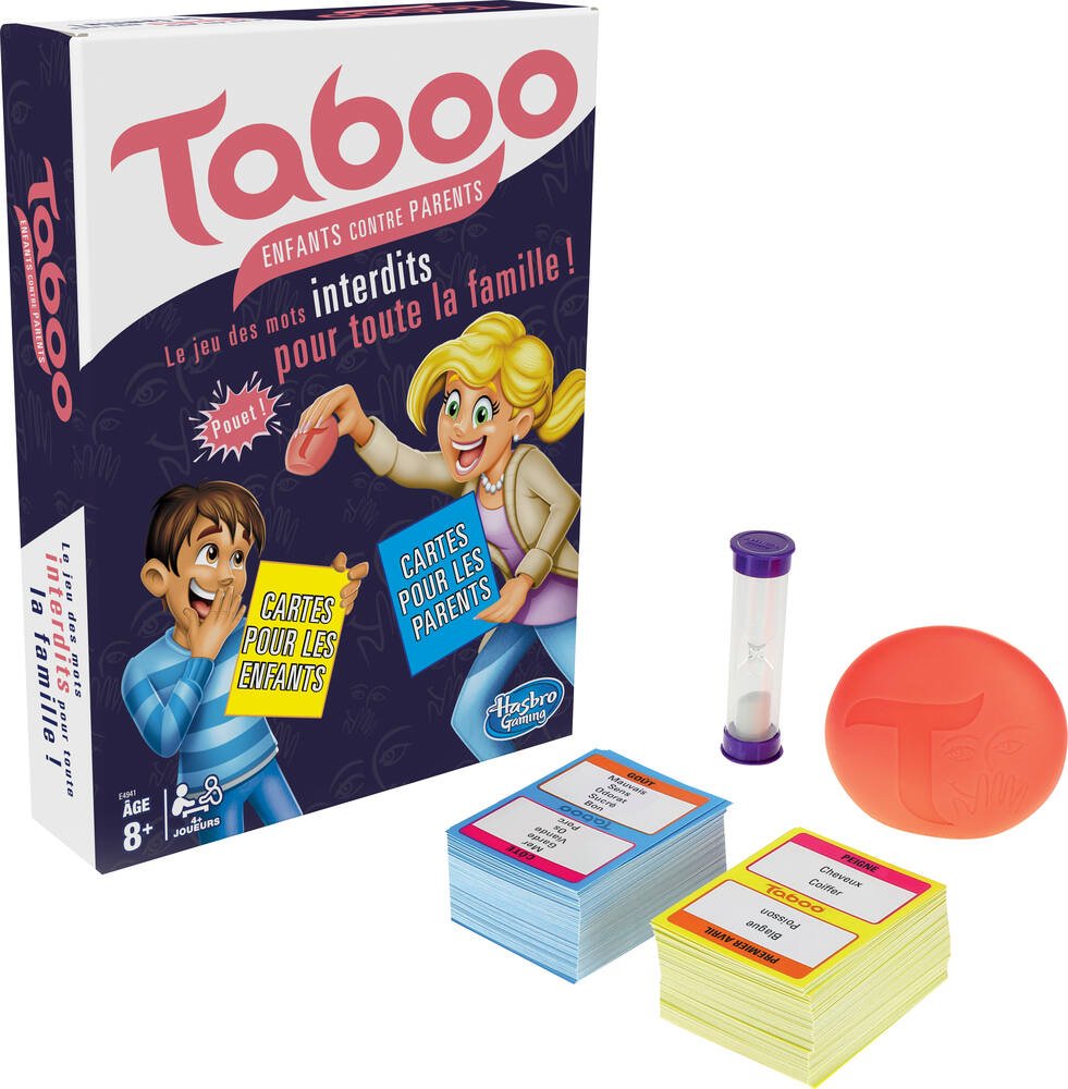 Hasbro - Taboo Classique, Jeu de Societe pour la Famille, Jeu de