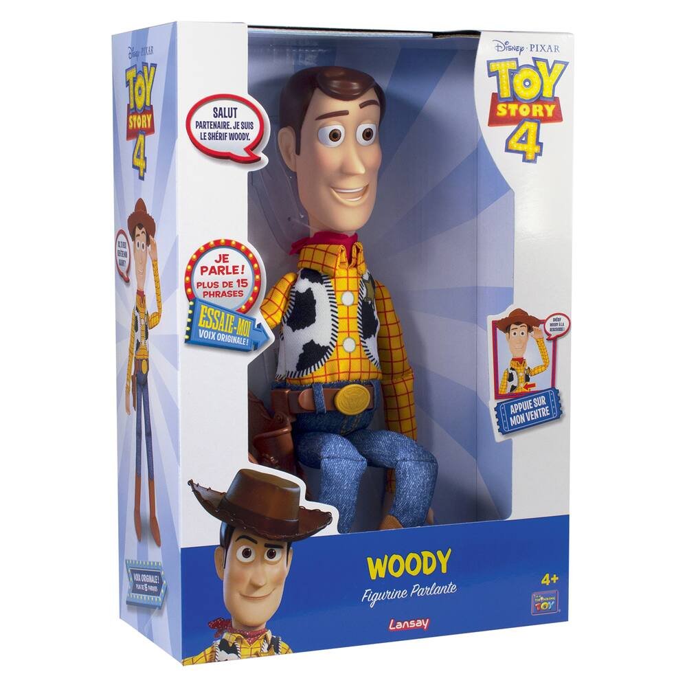 Figurine woody parlante - toy story 4 | figurines | jouéclub