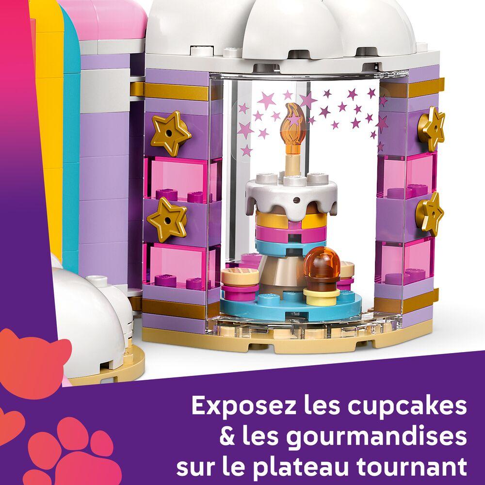 GALUPY Rainbow Unicorn Magique Castle – Kit de Jeu avec Serrure & clé Magique, 1 Figurine Licorne Exclusive et de Nombreux Accessoires