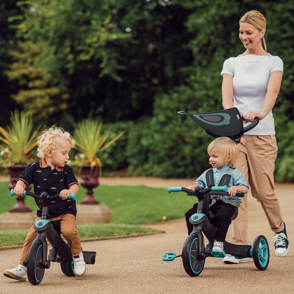 Explorer 4 en 1 : un tricycle qui accompagne les enfants de 10 mois à 5  ans.