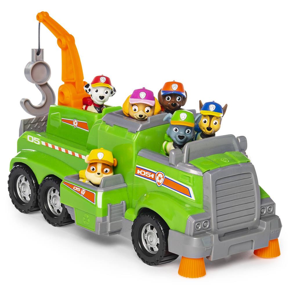 Camion De Recyclage De Rocky Total Team Rescues Paw Patrol