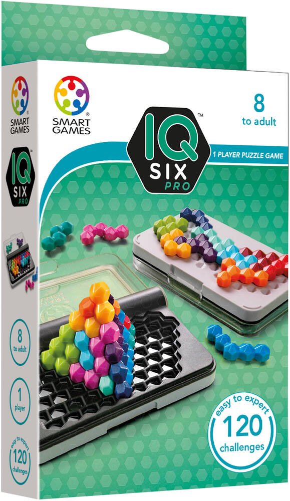 Smartgames - iq six pro, jeux de societe