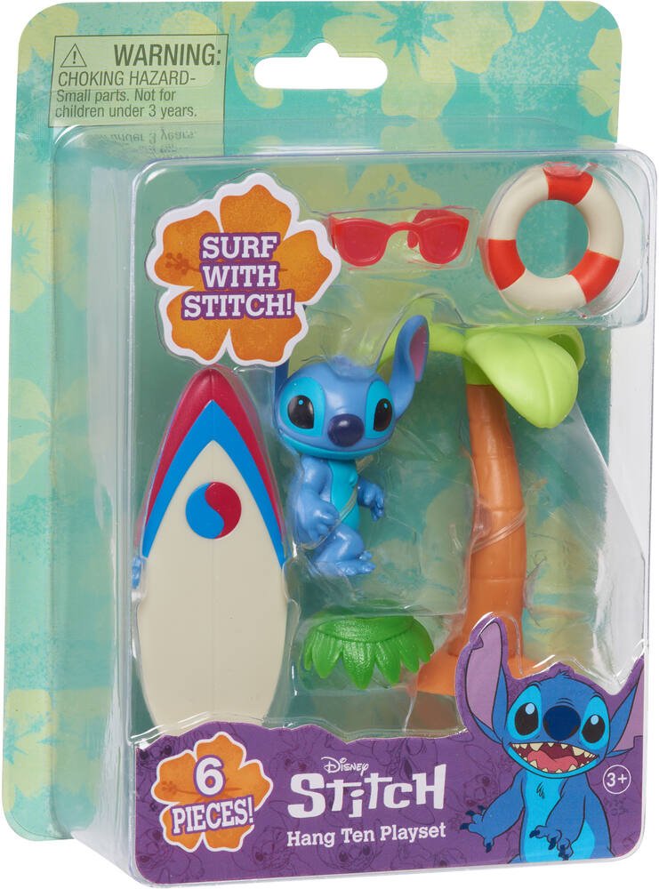 Disney Stitch - Coffret Surf, Palmier et Figurine au meilleur prix