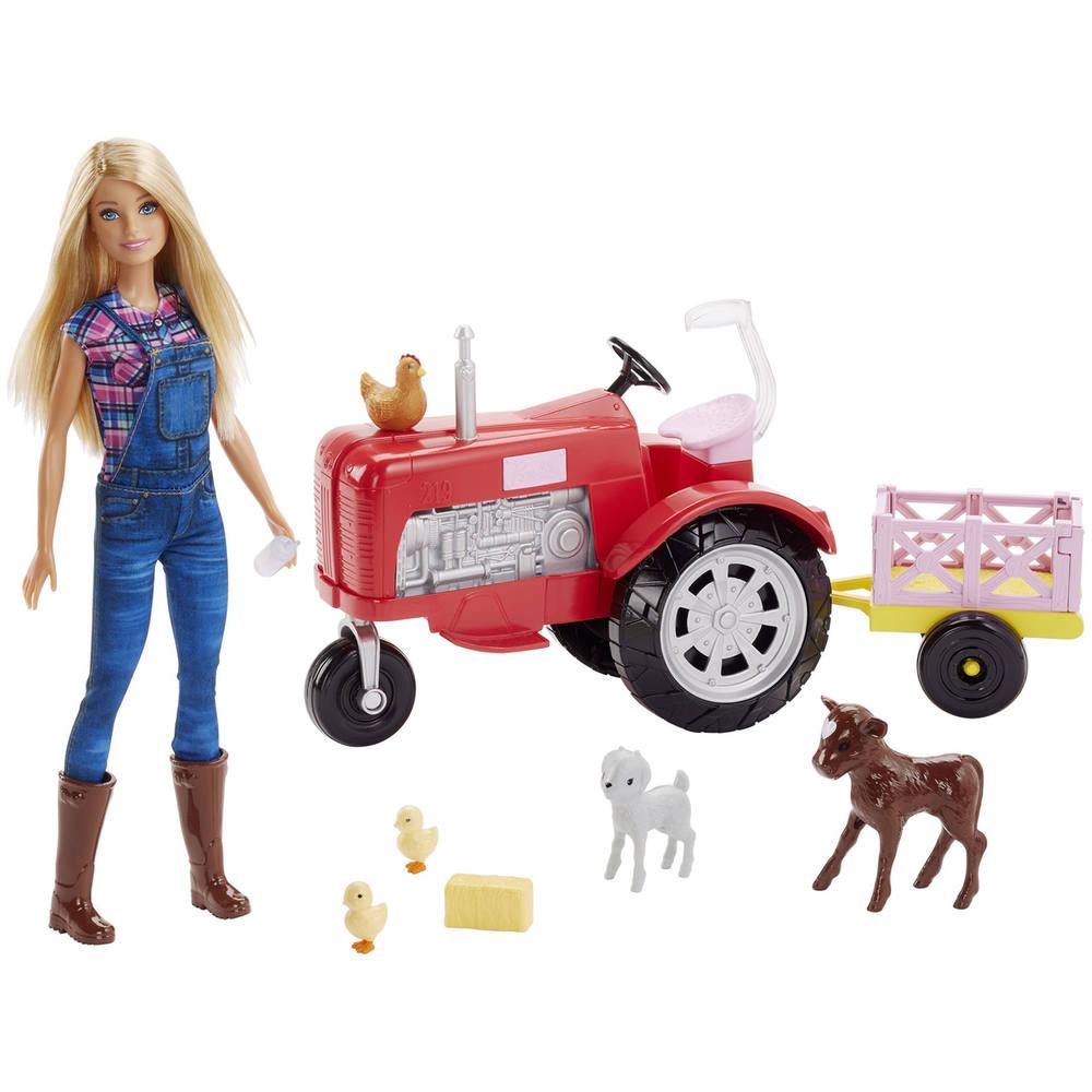 tracteur barbie