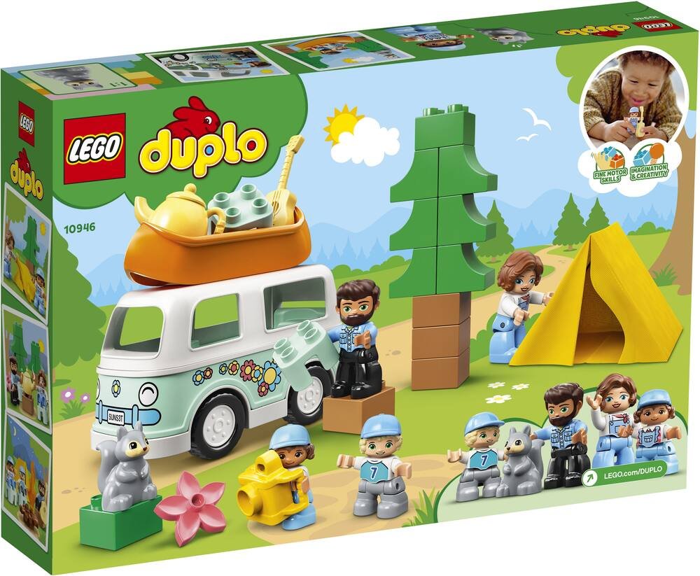 Duplo Lego 10946 Duplo Aventures en camping-car en famille 