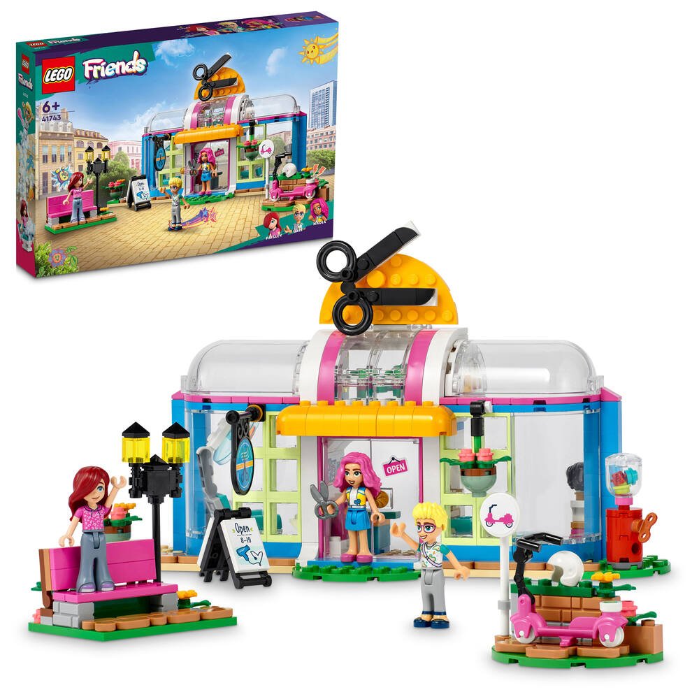 Lego®friends 41743 - le salon de coiffure, jeux de constructions &  maquettes