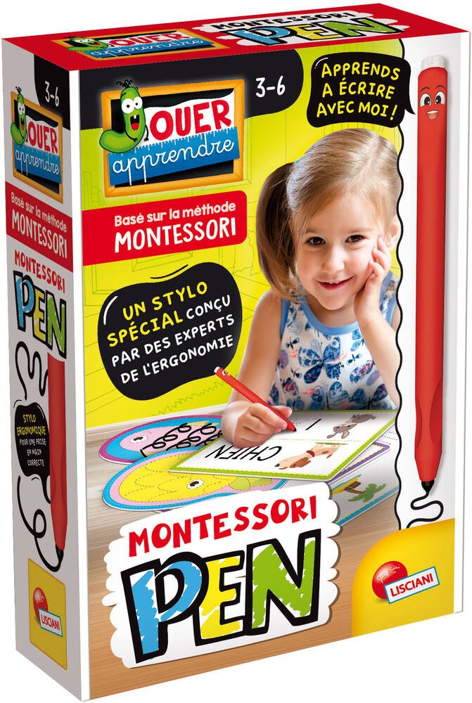 Montessori pen - stylo ergonomique, jeux educatifs