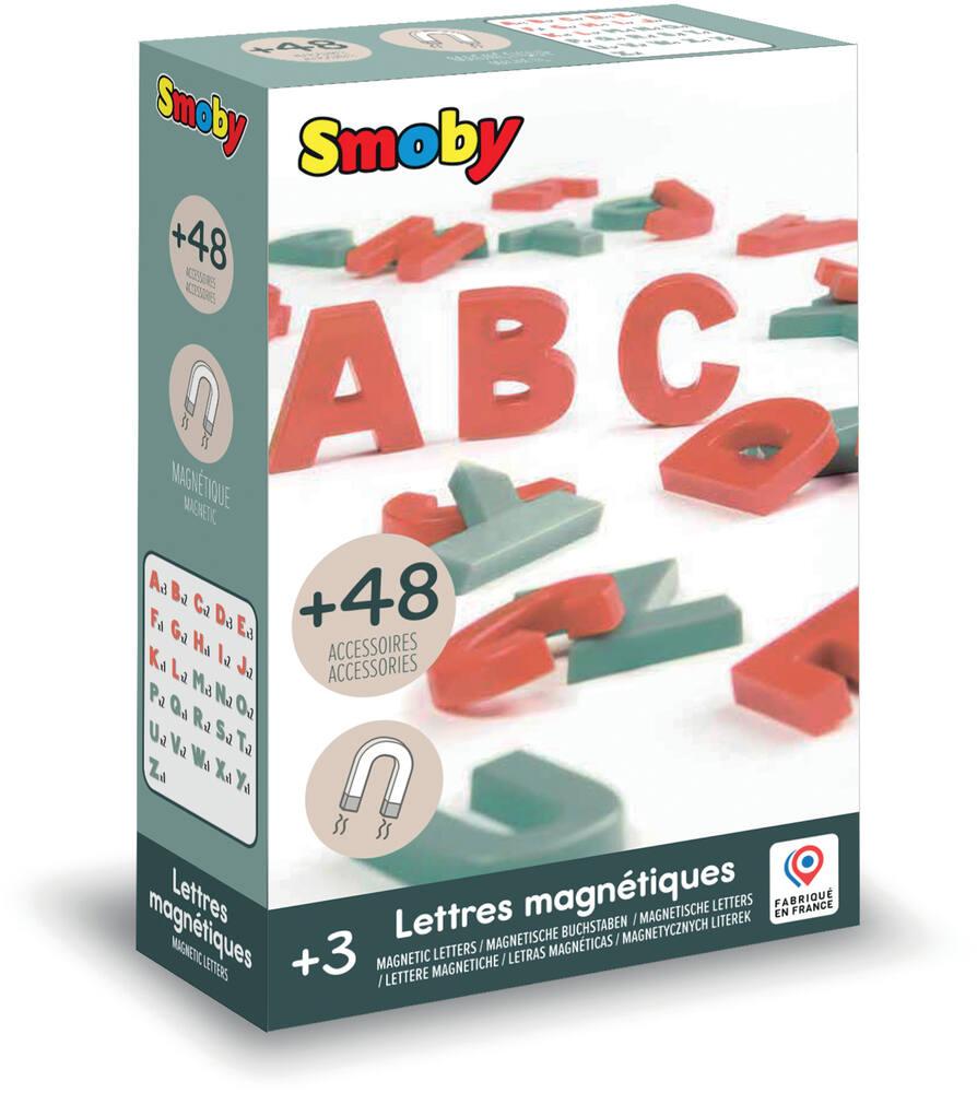 Smoby – 36 Chiffres Magnétiques En Plastique Coloré – Jeu Éducatif Pour Apprendre à Compter Et Calculer Dès 3 Ans – Inclus Signes +, -, X